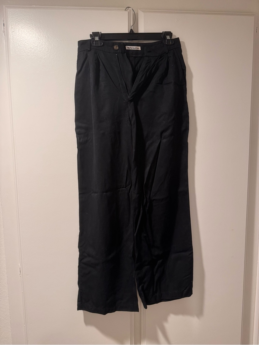 Reformation Wide Leg Linen Pants